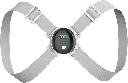 Corrector de Postura Inteligente con Pantalla LED y Sensor de Vibración